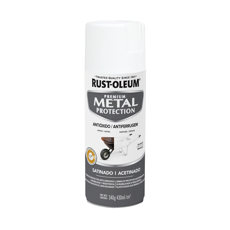 Metal Protec Satinado Blanco 340 Gr