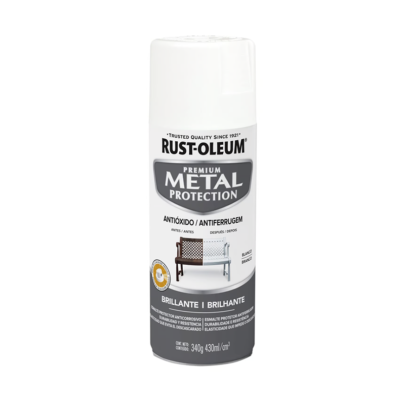 Metal Protec Brillante Blanco 340 Gr